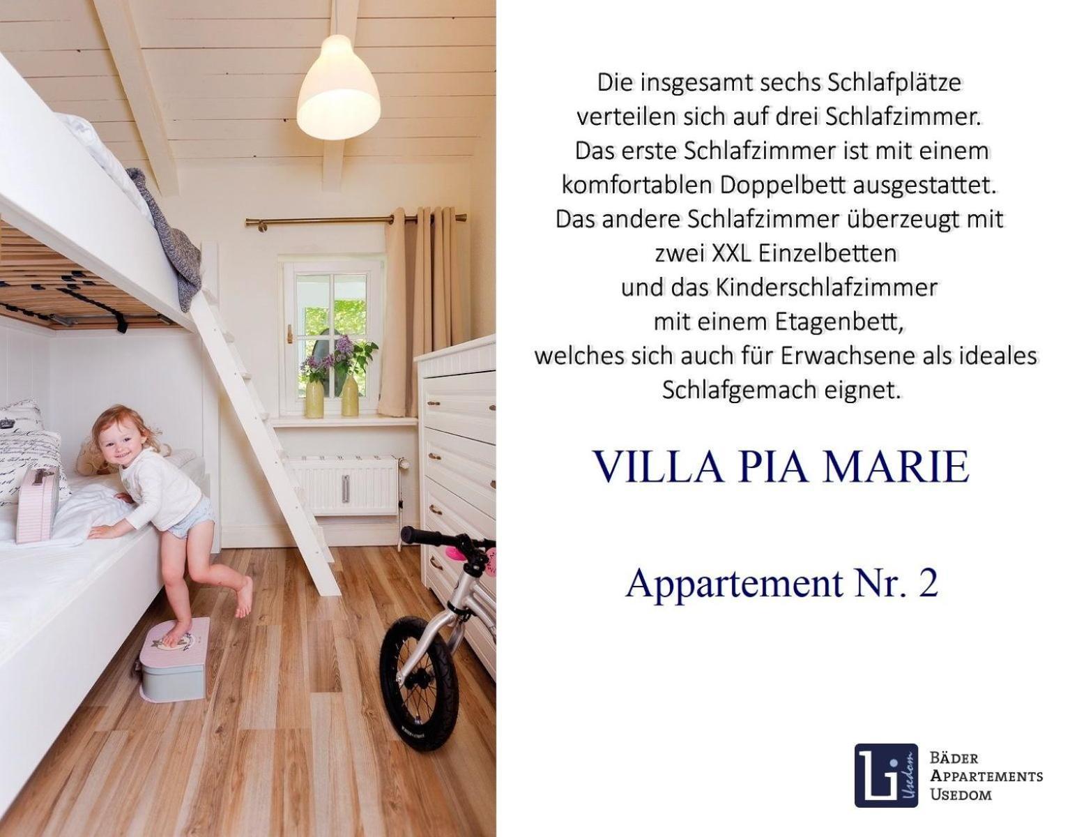 Villa Pia Marie App 2 Heringsdorf  Exterior photo